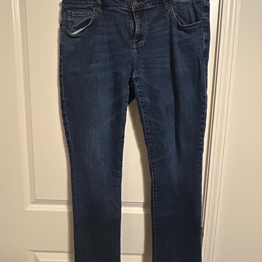 CAbi Dark Blue Skinny Jeans